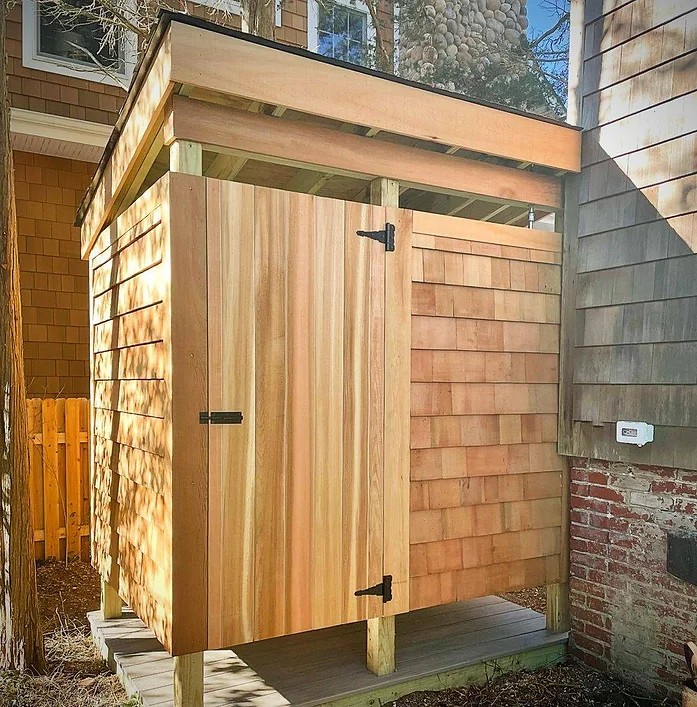 Bartlett & Sons Remodeling outdoor shower